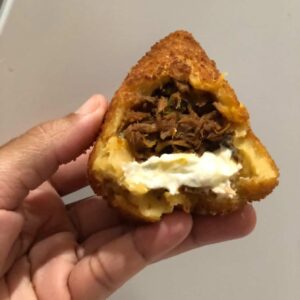 coxinha de carne